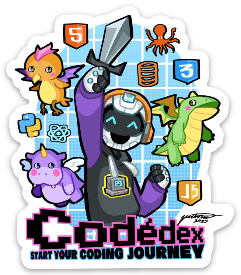 Coding Journey Stickers – Codédex